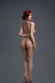 Lady(Full Silicone): Game Lady White Sex Doll