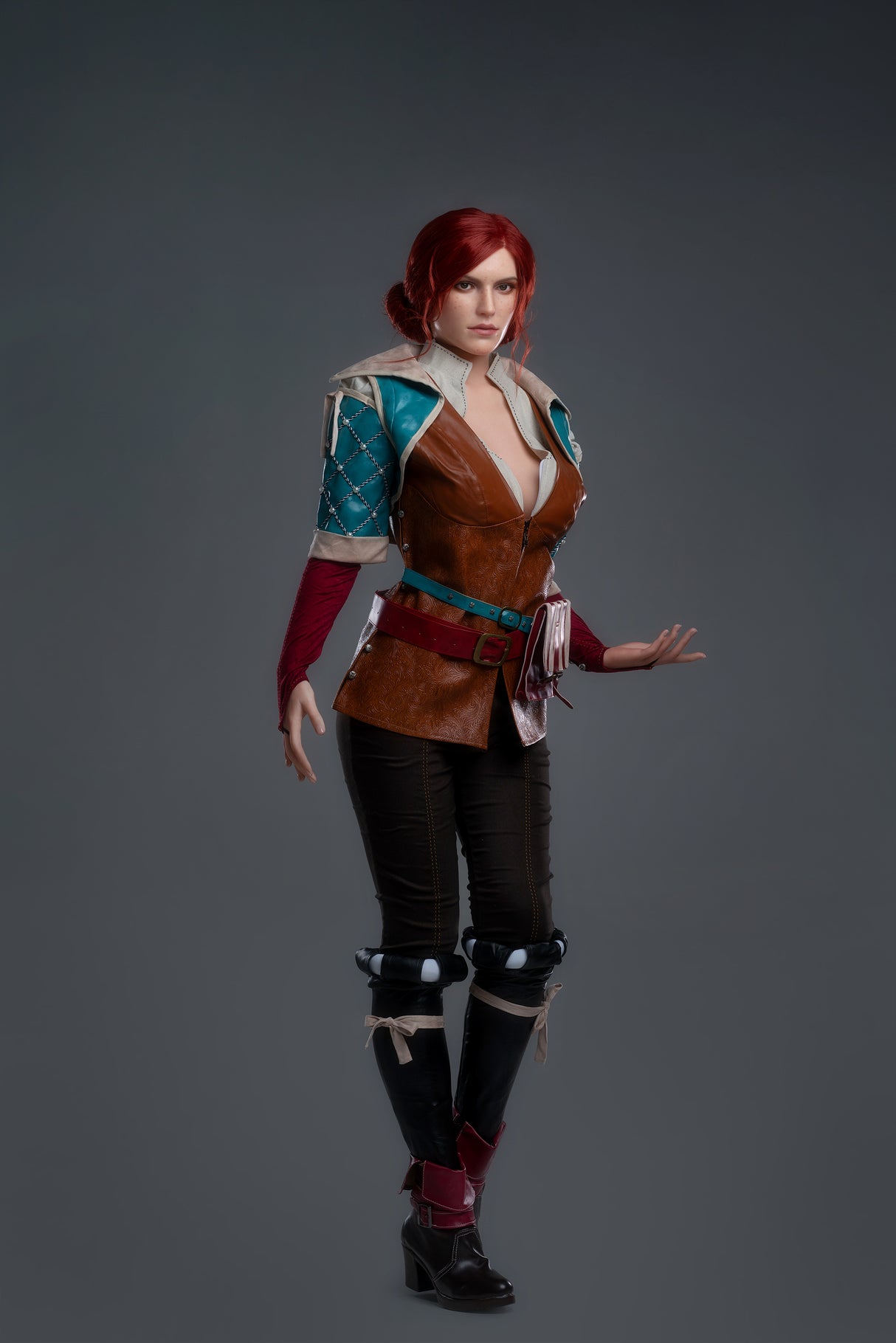 Triss: 168cm E-cup Anime Silicone Sex Doll-Game Lady