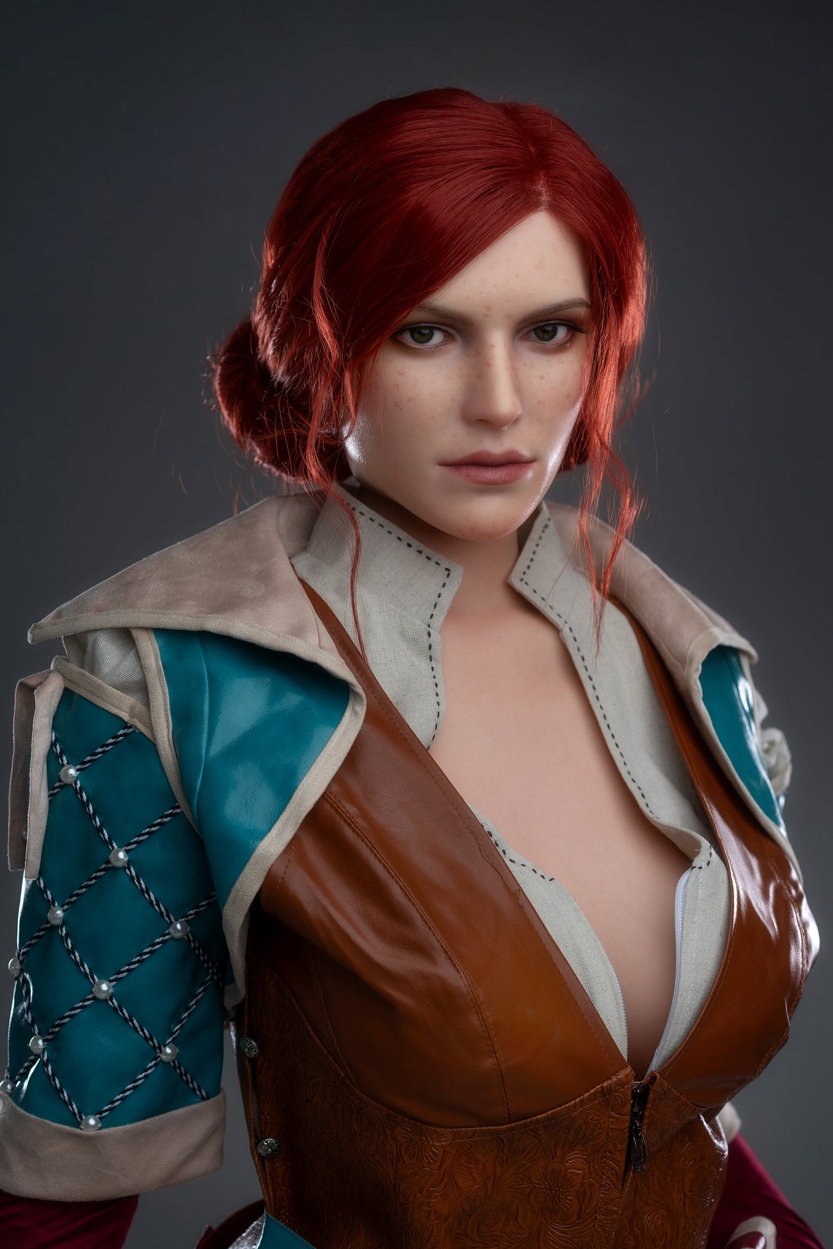 Triss: 168cm E-cup Anime Silicone Sex Doll-Game Lady