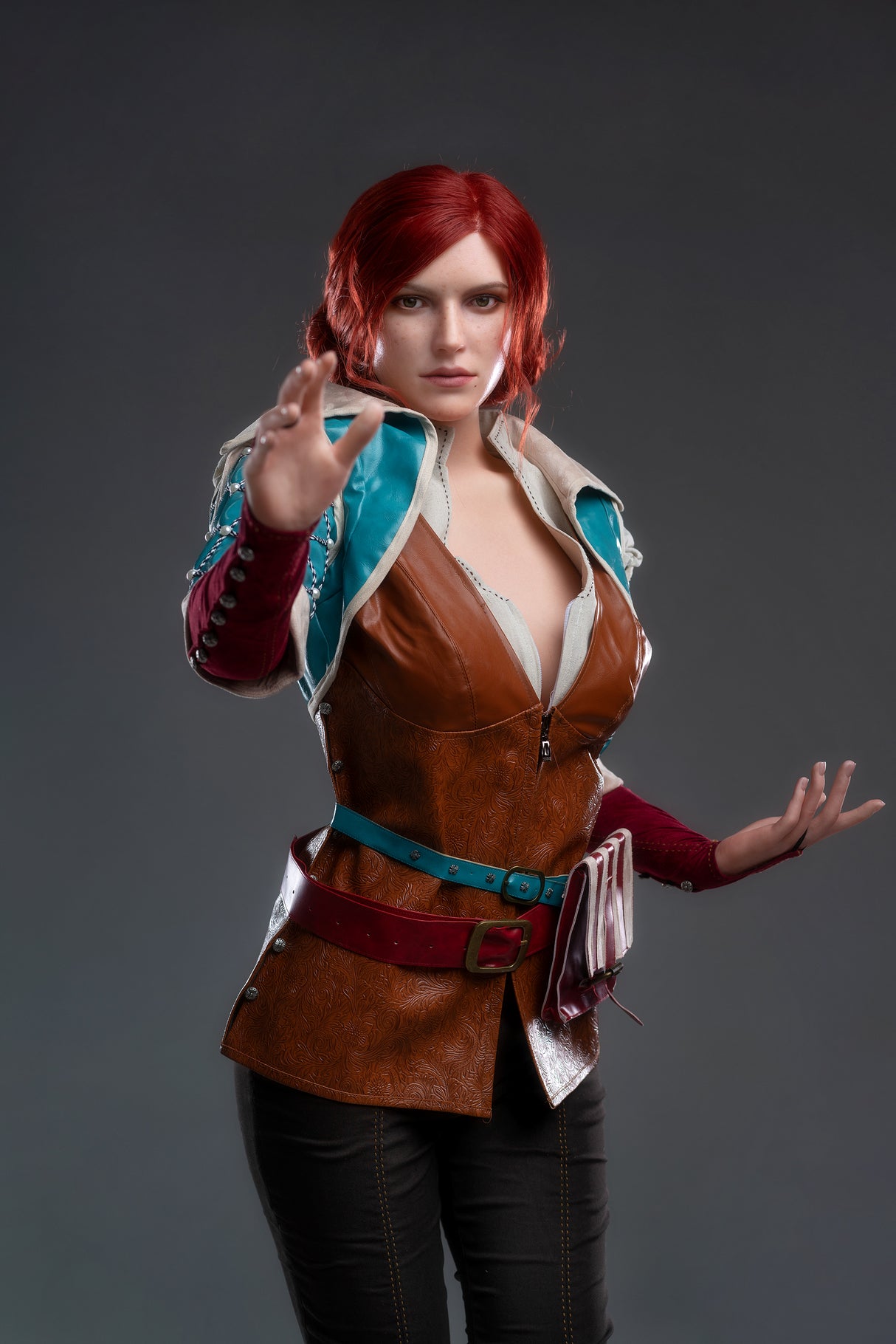 Triss: 168cm E-cup Anime Silicone Sex Doll-Game Lady