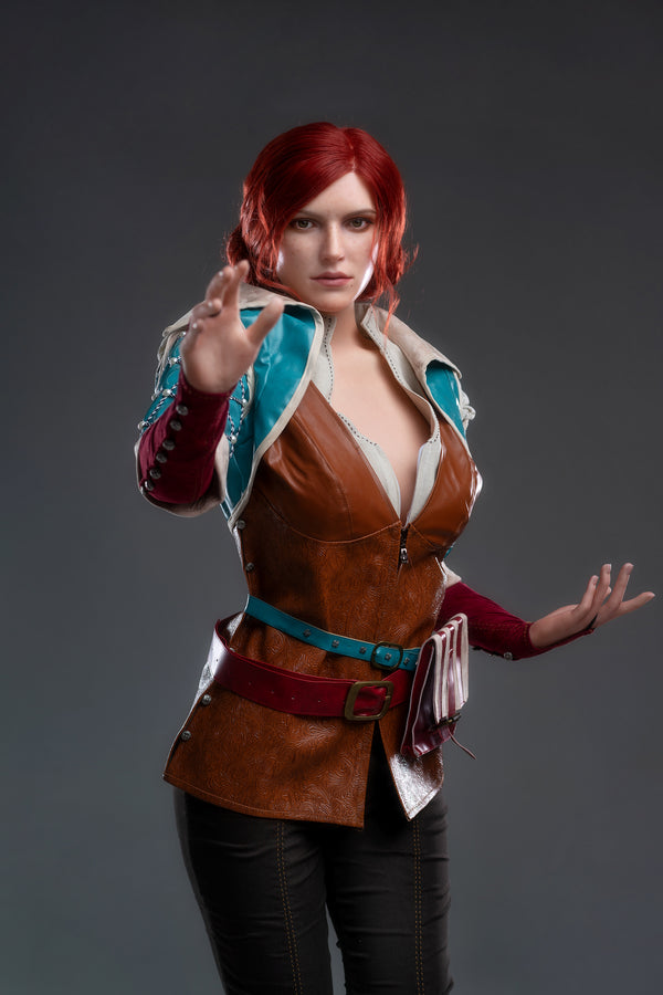 Triss: 168cm E-cup Anime Silicone Sex Doll-Game Lady