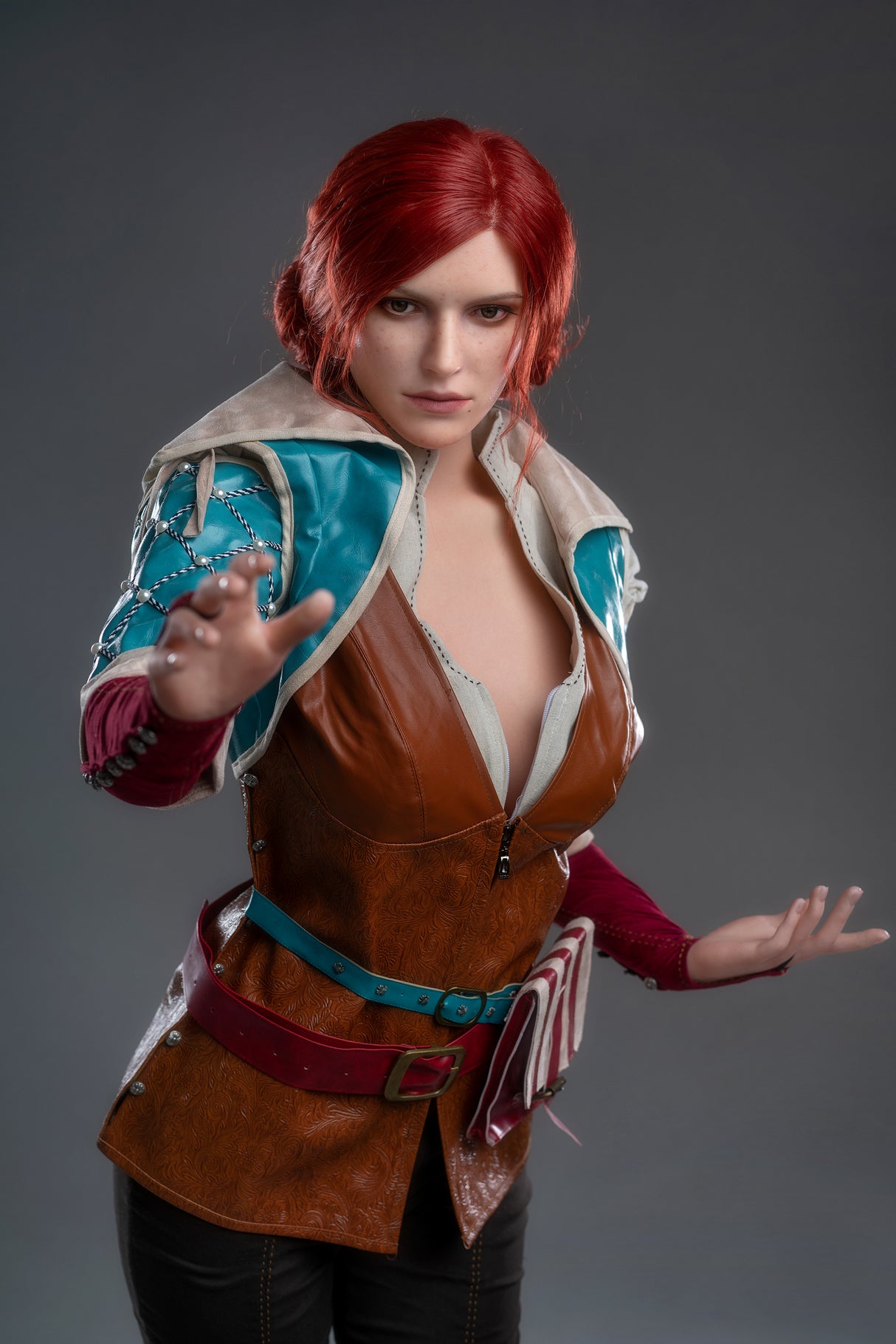 Triss: 168cm E-cup Anime Silicone Sex Doll-Game Lady