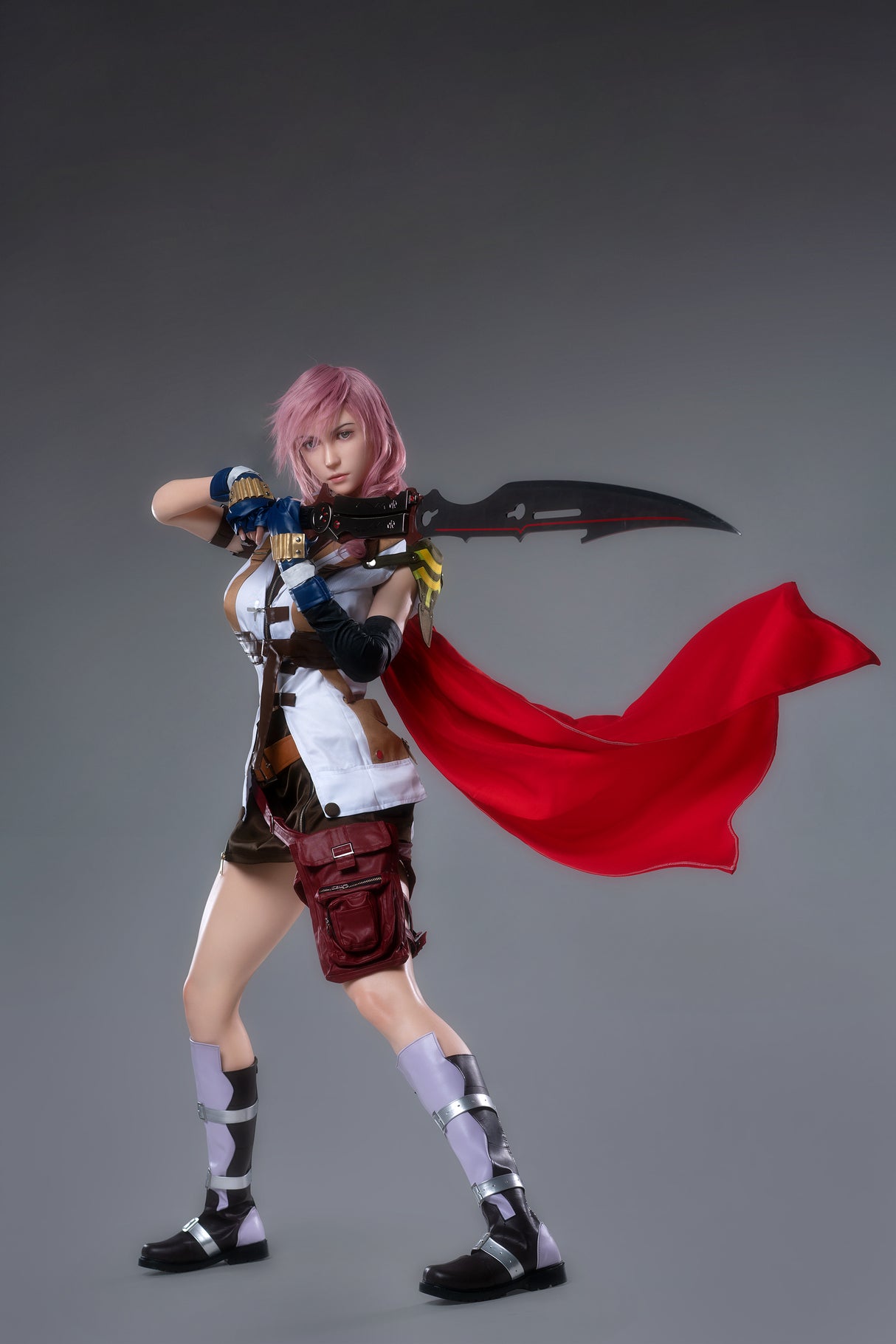 Lightning: 171cm G-cup Anime Silicone Sex Doll-Game Lady