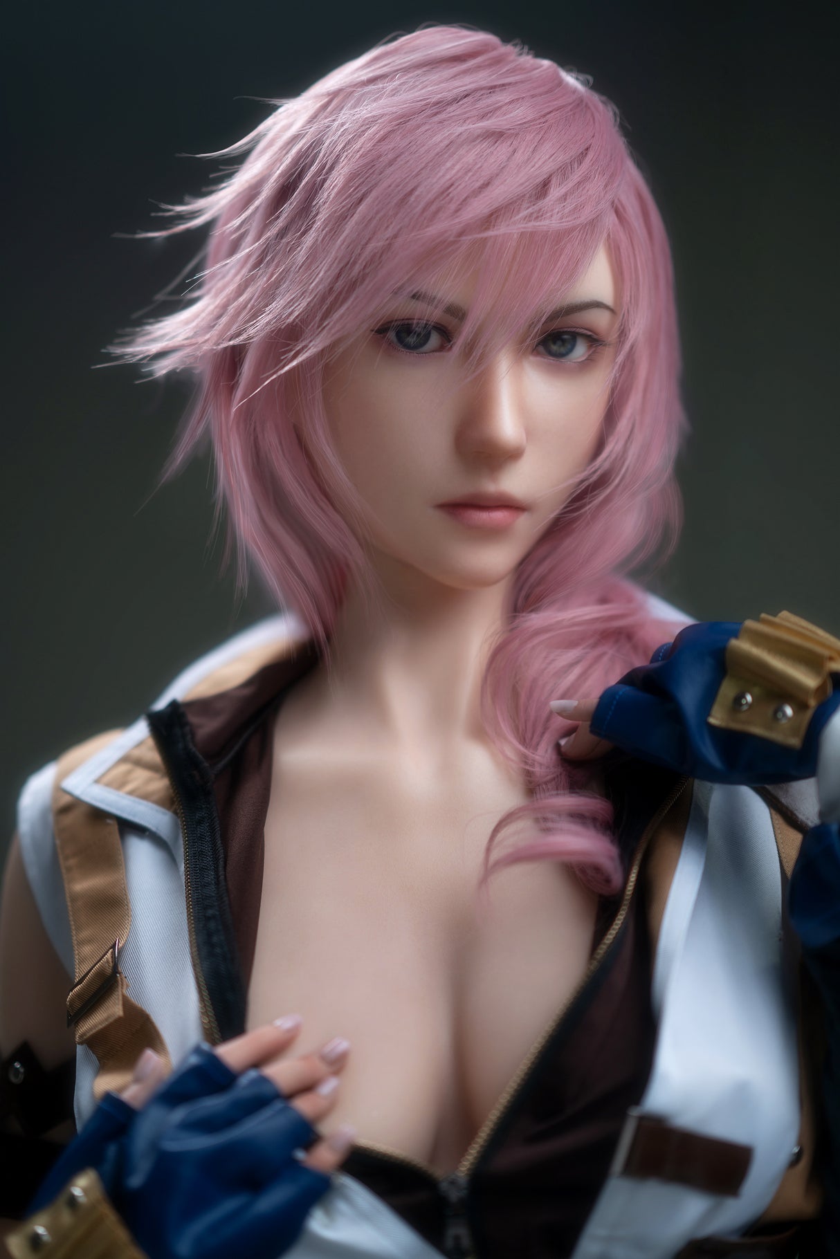 Lightning: 171cm G-cup Anime Silicone Sex Doll-Game Lady