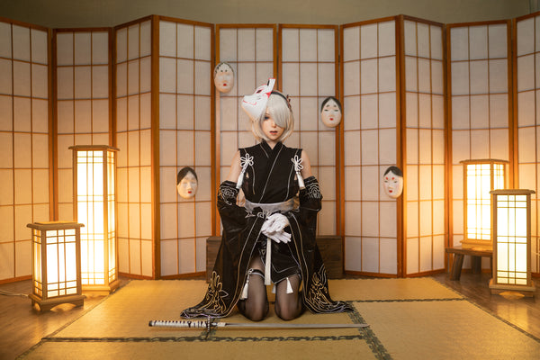 YoRHa ROS: 171cm G-Cup Anime 2B Cosplay Silicone Sex Doll-Game Lady