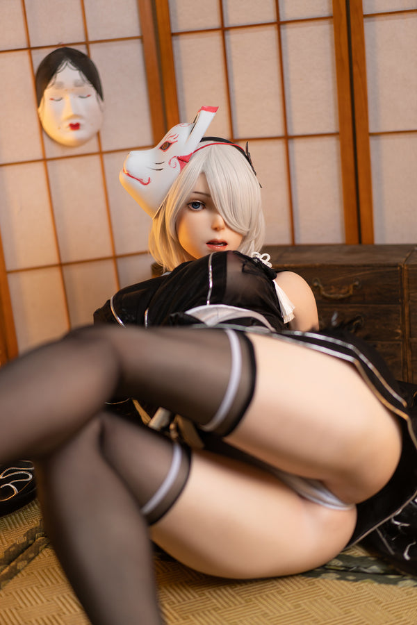 YoRHa ROS: 171cm G-Cup Anime 2B Cosplay Silicone Sex Doll-Game Lady