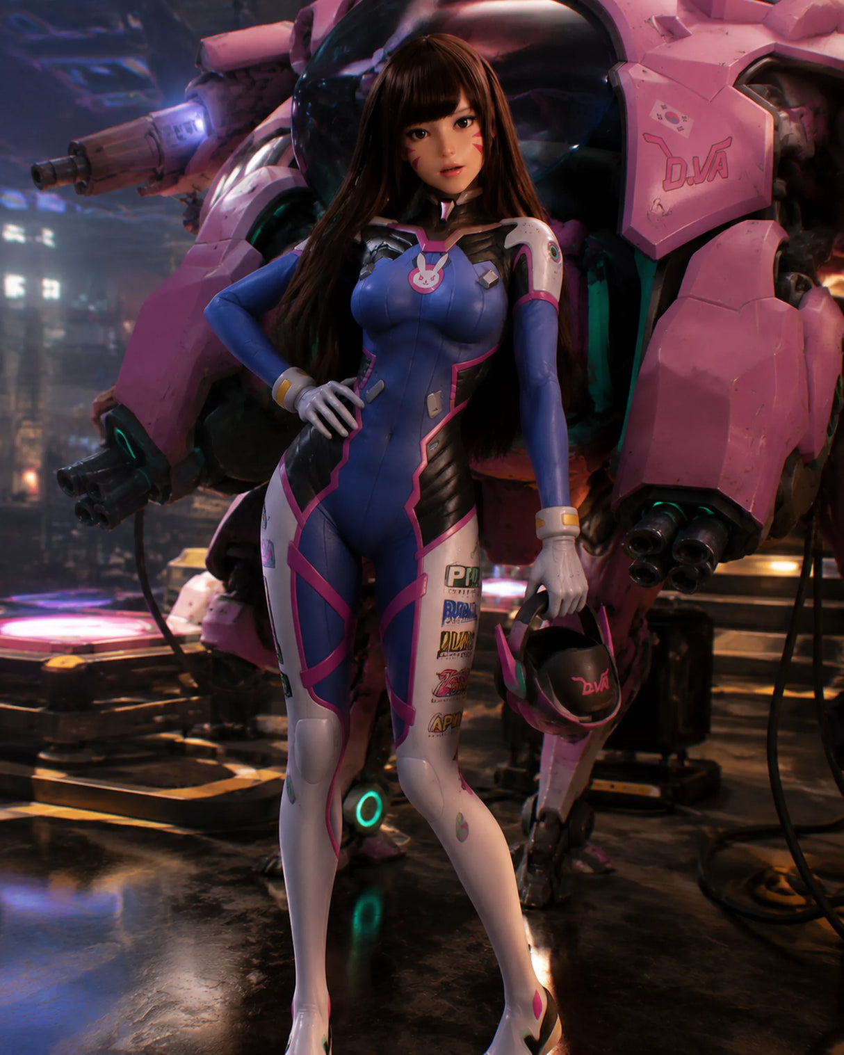 DVA: 167cm D-Cup Leather Sweetheart Cosplay Sex Doll