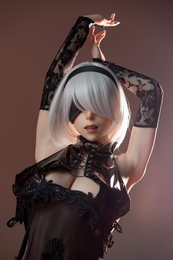 YoRHa: 171cm G-cup Anime Silicone Sex Doll-Game Lady-ROS Head