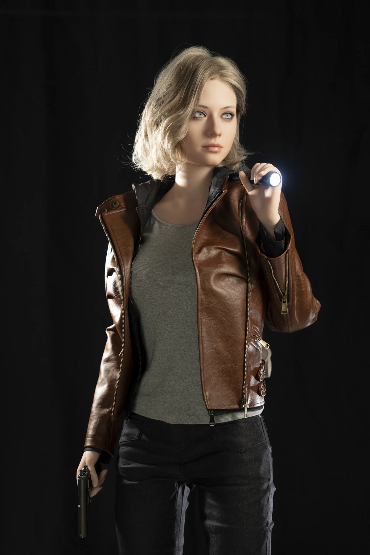 Grace Ashcroft: 166cm E-Cup Resident Evil Cosplay Sex Doll