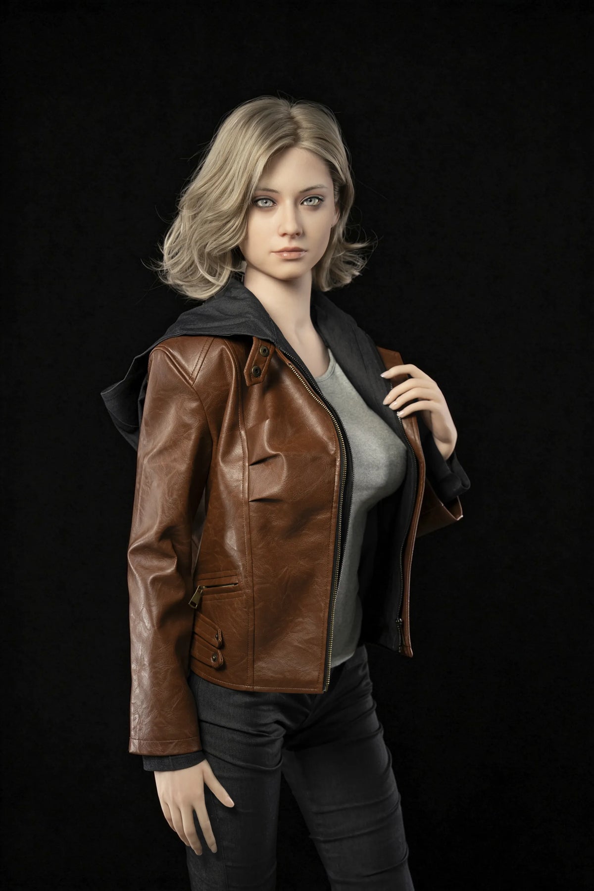 Grace Ashcroft: 166cm E-Cup Resident Evil Cosplay Sex Doll