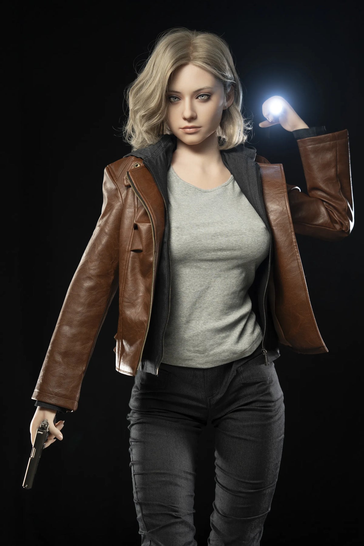 Grace Ashcroft: 166cm E-Cup Resident Evil Cosplay Sex Doll