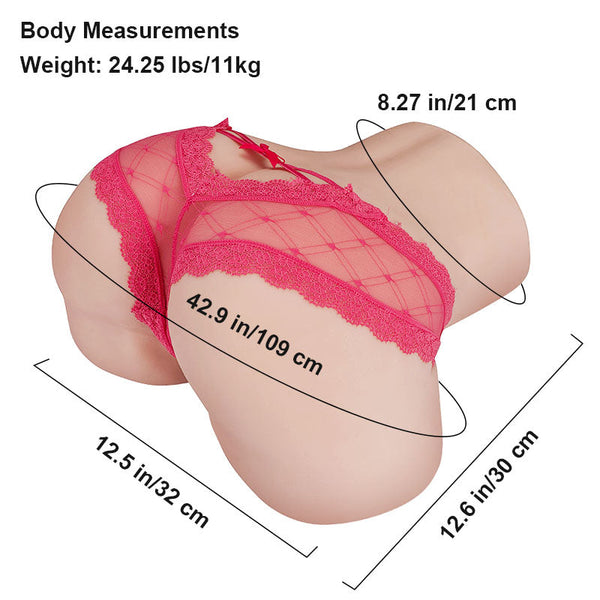 Louise wheat: 44cm Real Tantaly Sex Doll Torso[Arrive 5-7days]