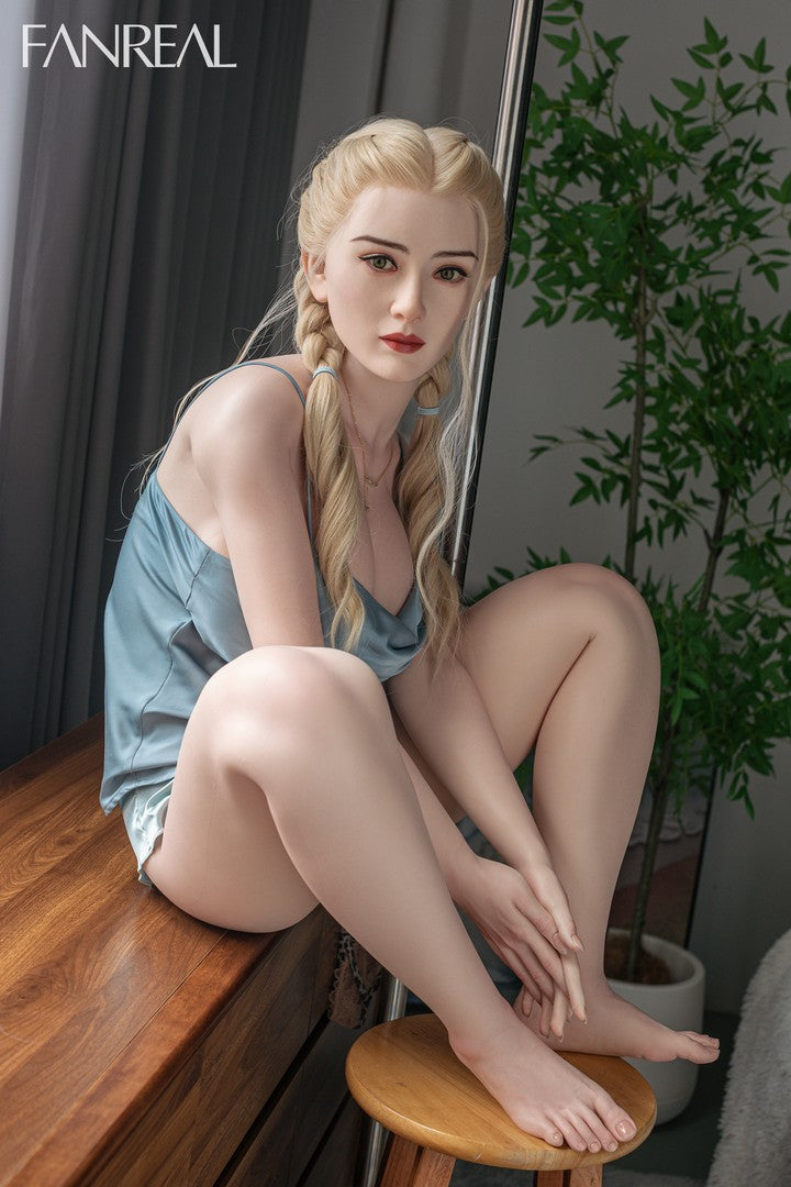 Ling: 159cm F-Cup Luxury Silicone Sex Doll