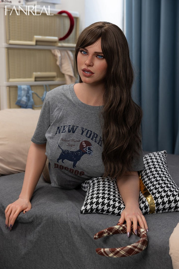Gina-ROS: 95cm  G-Cup Luxury Silicone Sex Doll Torso