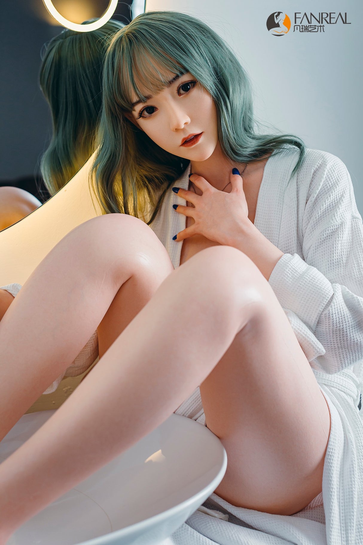 Qian: 158cm B-Cup Luxury Silicone Sex Doll