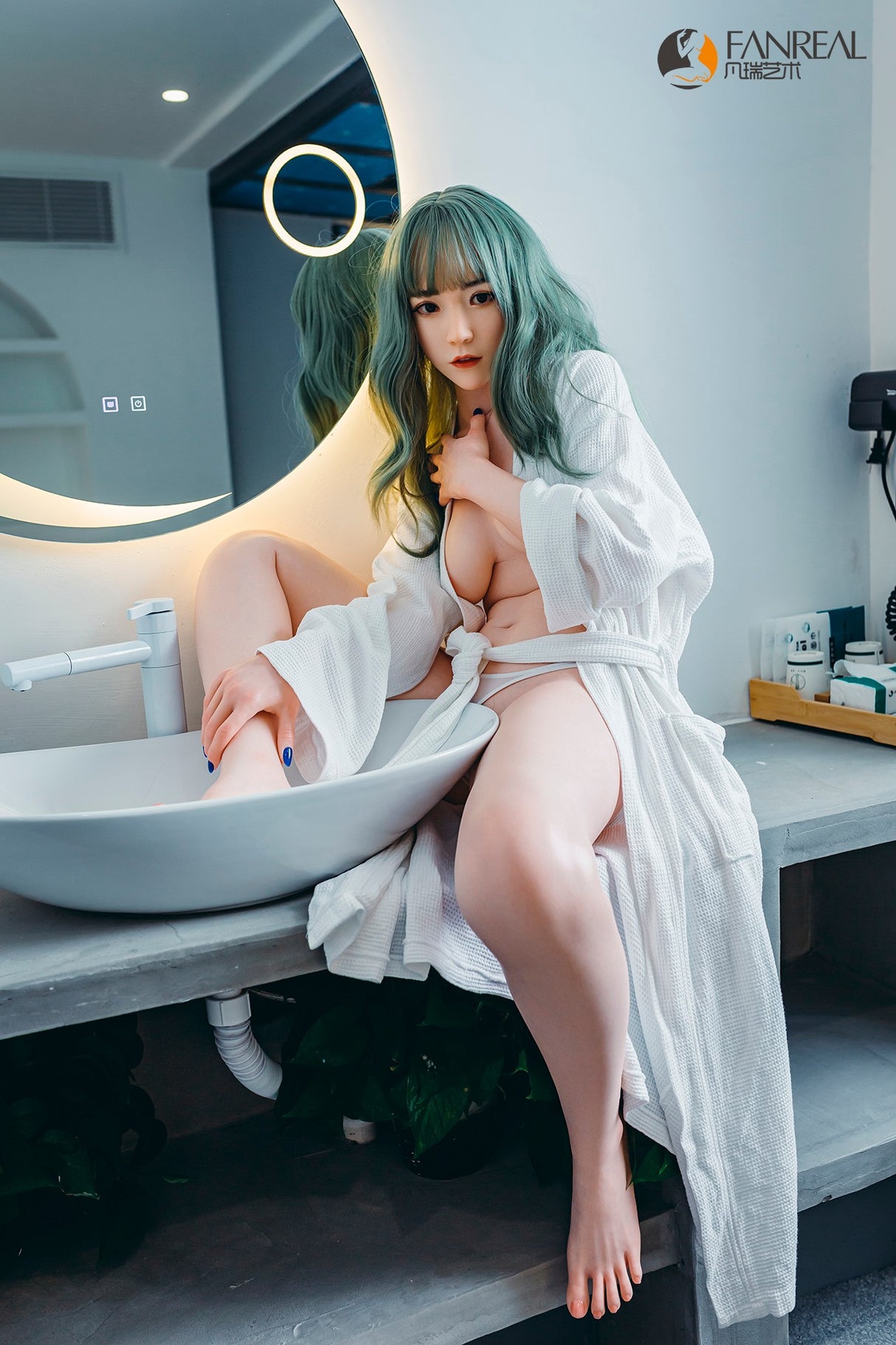 Qian: 158cm B-Cup Luxury Silicone Sex Doll