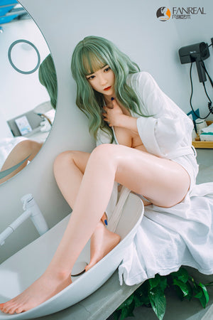 Qian: 158cm B-Cup Luxury Silicone Sex Doll