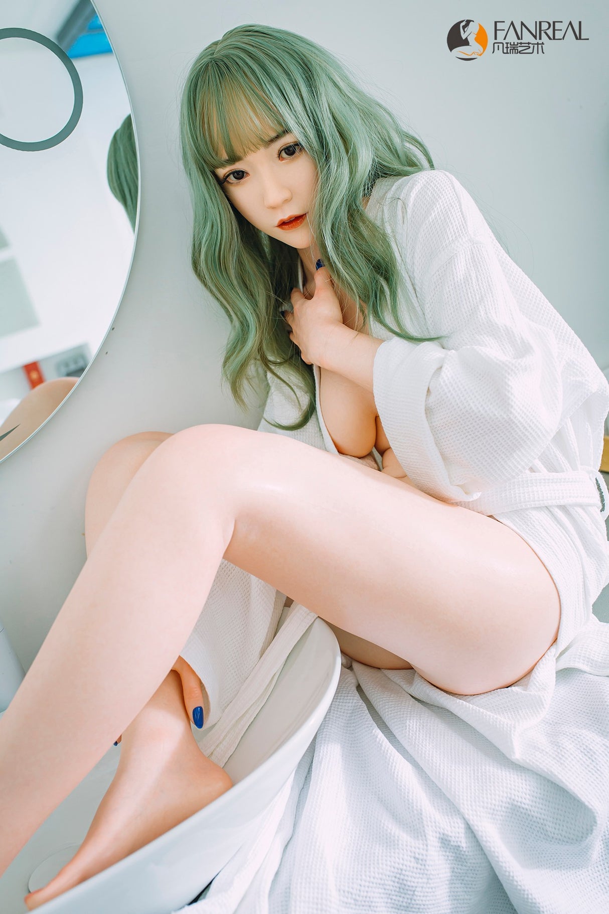 Qian: 158cm B-Cup Luxury Silicone Sex Doll