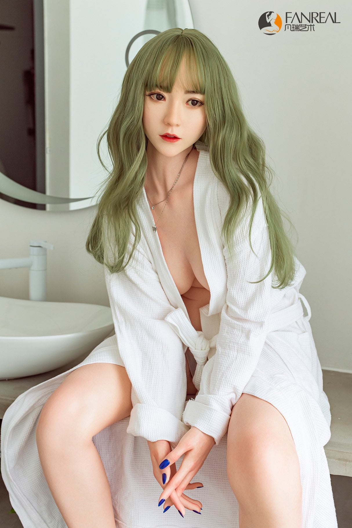 Qian: 158cm B-Cup Luxury Silicone Sex Doll