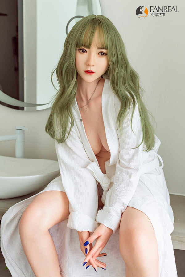 Qian: 158cm B-Cup Luxury Silicone Sex Doll