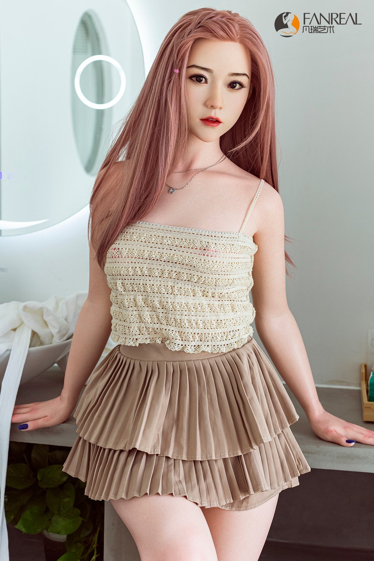 Qian: 158cm B-Cup Luxury Silicone Sex Doll