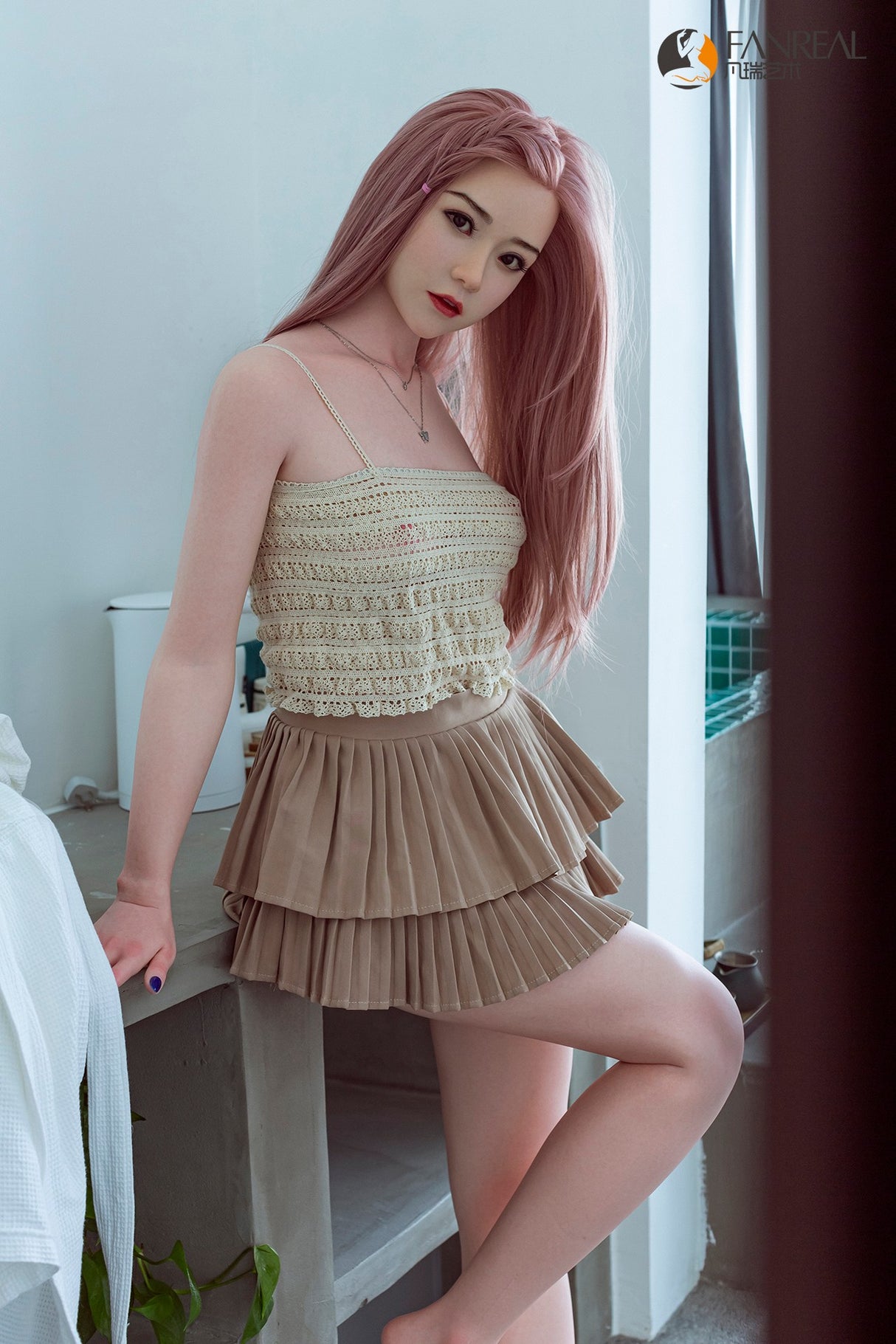 Qian: 158cm B-Cup Luxury Silicone Sex Doll