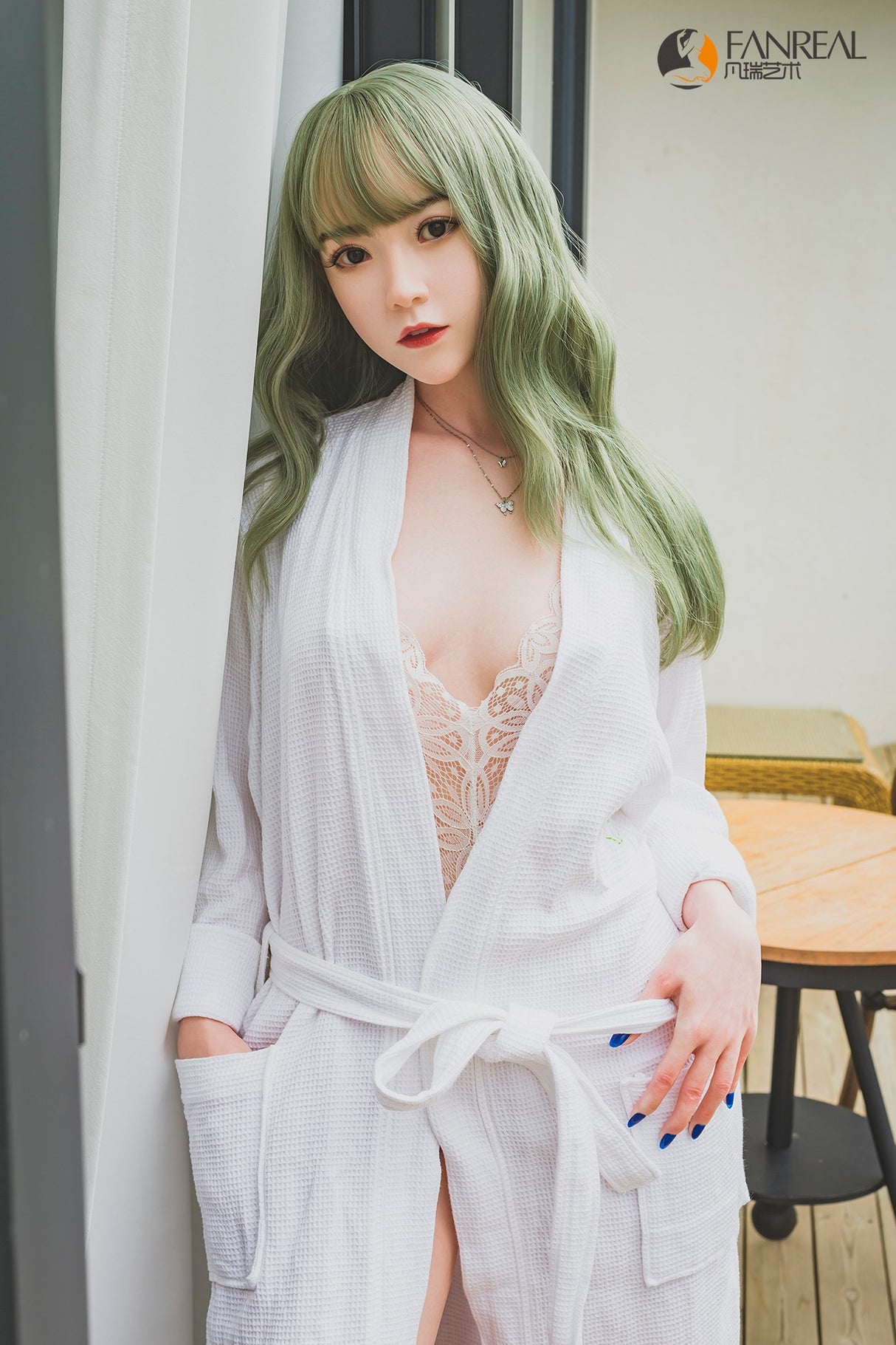 Qian: 158cm B-Cup Luxury Silicone Sex Doll