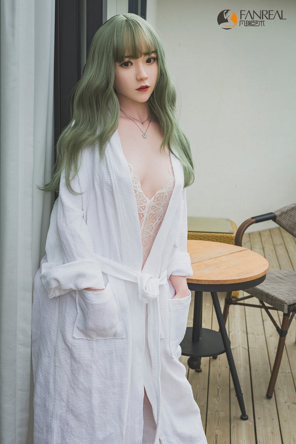 Qian: 158cm B-Cup Luxury Silicone Sex Doll