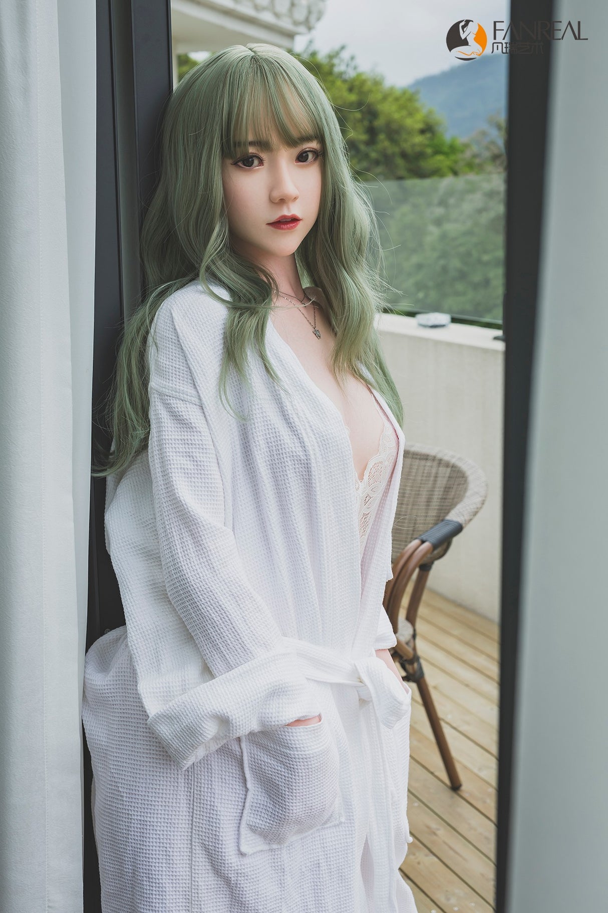 Qian: 158cm B-Cup Luxury Silicone Sex Doll