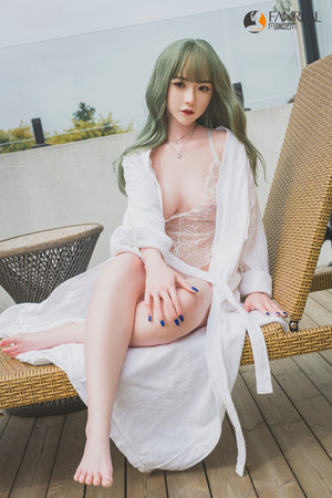Qian: 158cm B-Cup Luxury Silicone Sex Doll