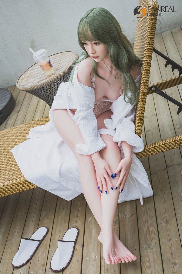 Qian: 158cm B-Cup Luxury Silicone Sex Doll