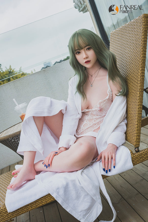 Qian: 158cm B-Cup Luxury Silicone Sex Doll