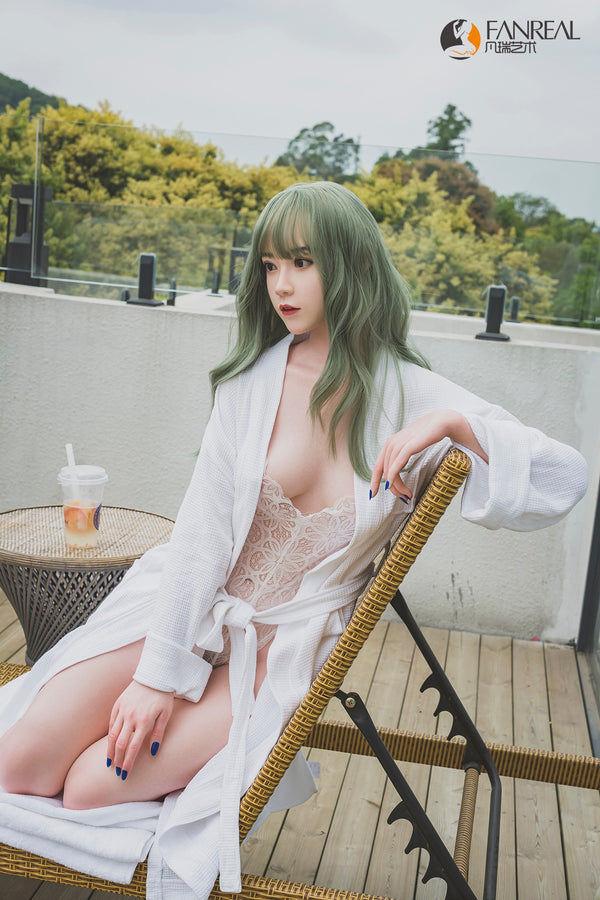 Qian: 158cm B-Cup Luxury Silicone Sex Doll