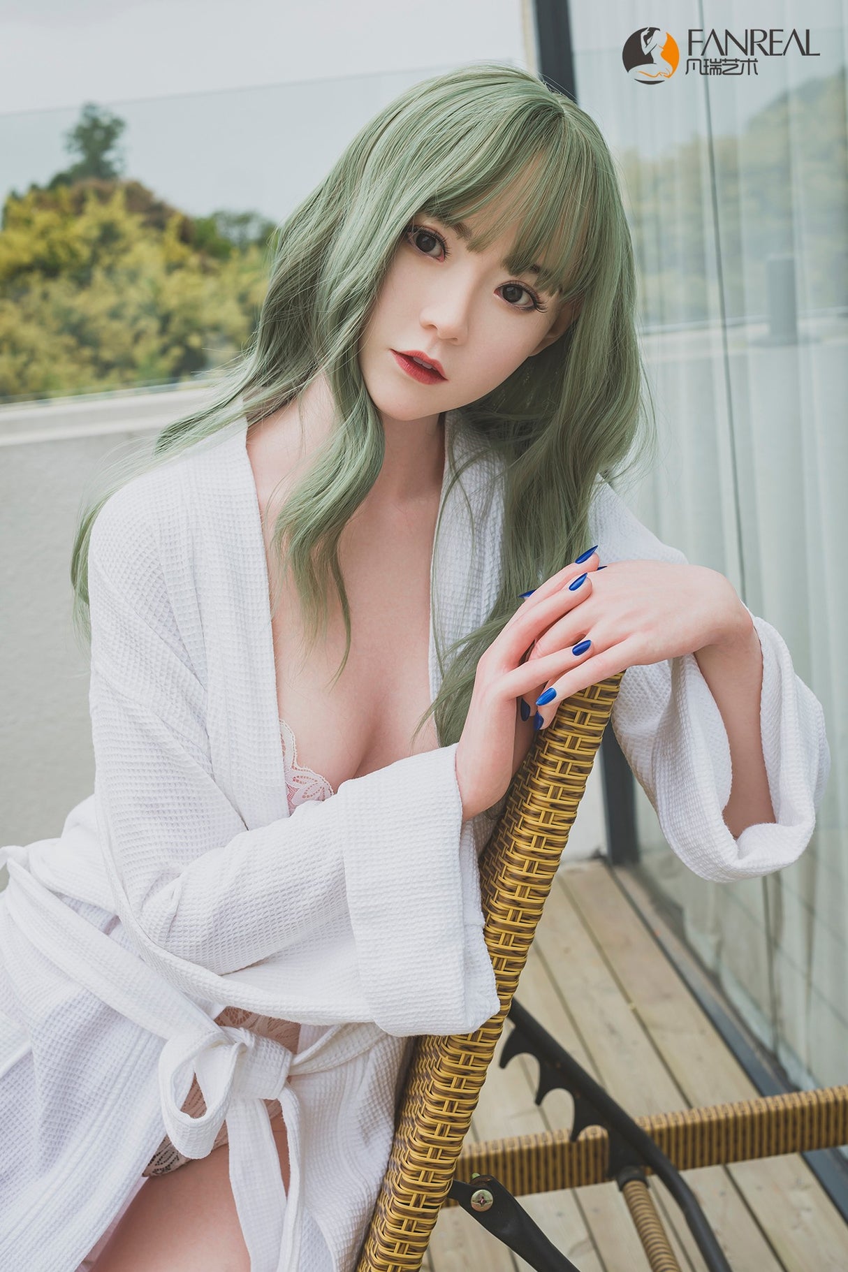 Qian: 158cm B-Cup Luxury Silicone Sex Doll