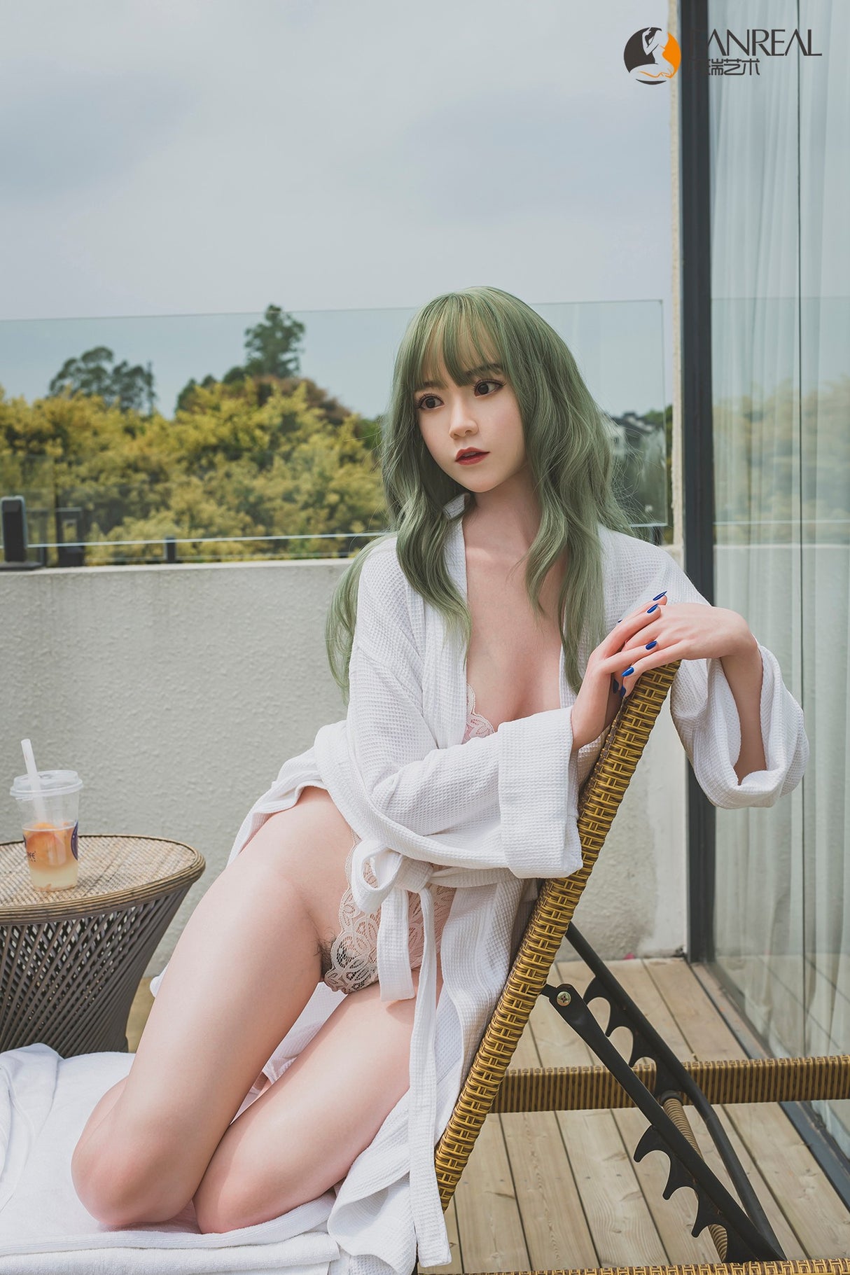 Qian: 158cm B-Cup Luxury Silicone Sex Doll