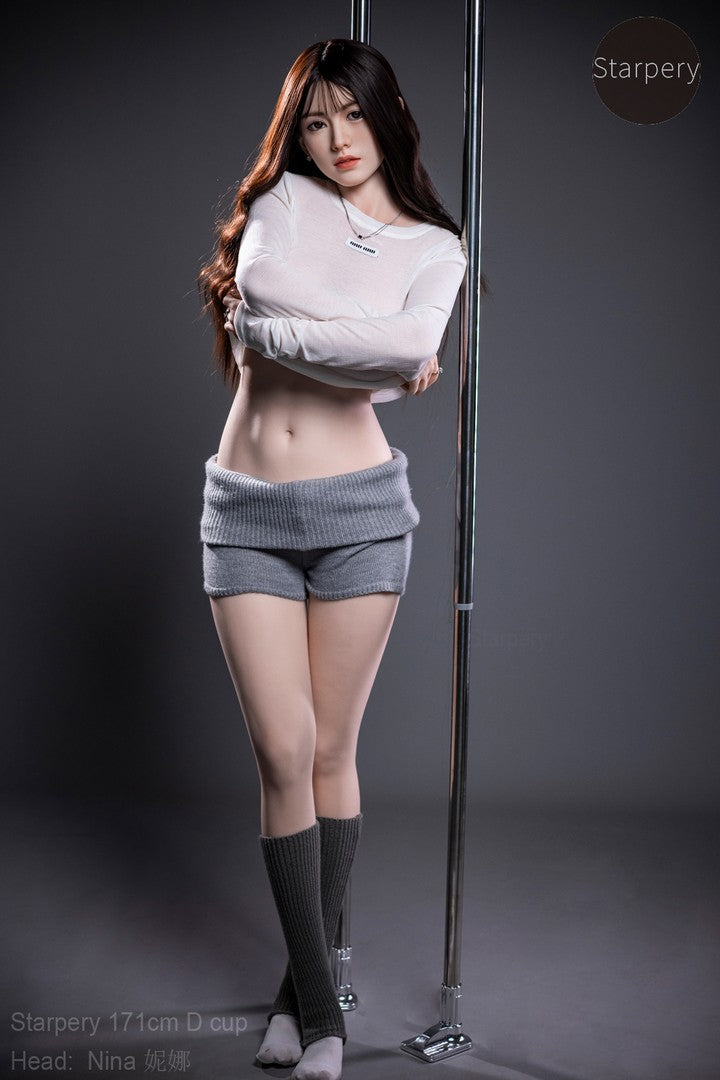 Nina: 171cm D-Cup Realistic Sex Doll-Starpery