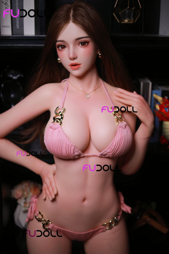 J033 ROS: 163cm D-Cup Realistic Silicone Sex Doll-FU Doll