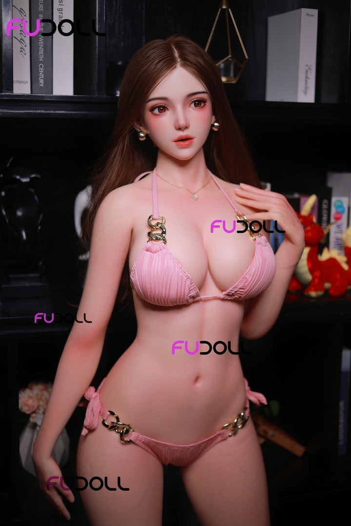 J033 ROS: 163cm D-Cup Realistic Silicone Sex Doll-FU Doll