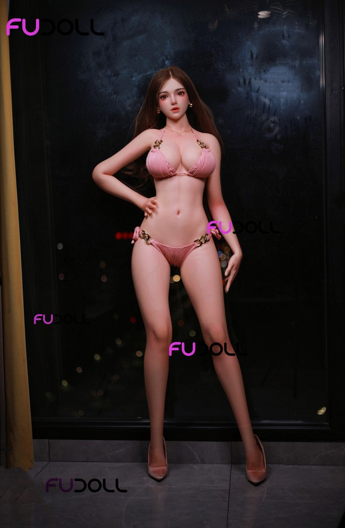 J033 ROS: 163cm D-Cup Realistic Silicone Sex Doll-FU Doll