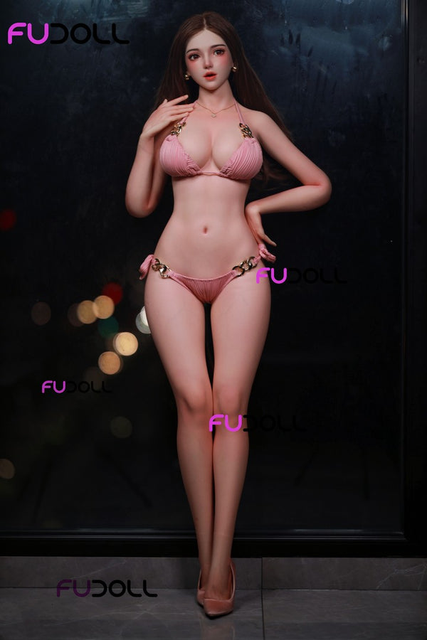 J033 ROS: 163cm D-Cup Realistic Silicone Sex Doll-FU Doll