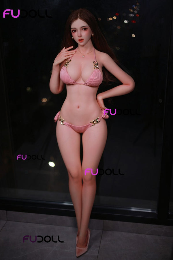 J033 ROS: 163cm D-Cup Realistic Silicone Sex Doll-FU Doll