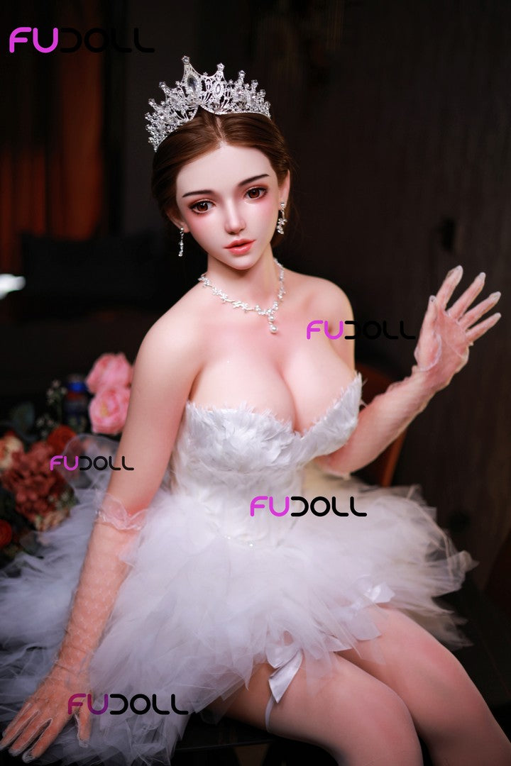 J033 ROS: 163cm D-Cup Realistic Silicone Sex Doll-FU Doll