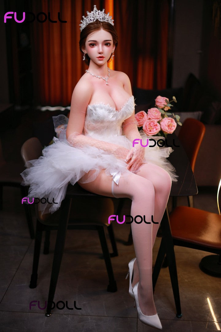 J033 ROS: 163cm D-Cup Realistic Silicone Sex Doll-FU Doll