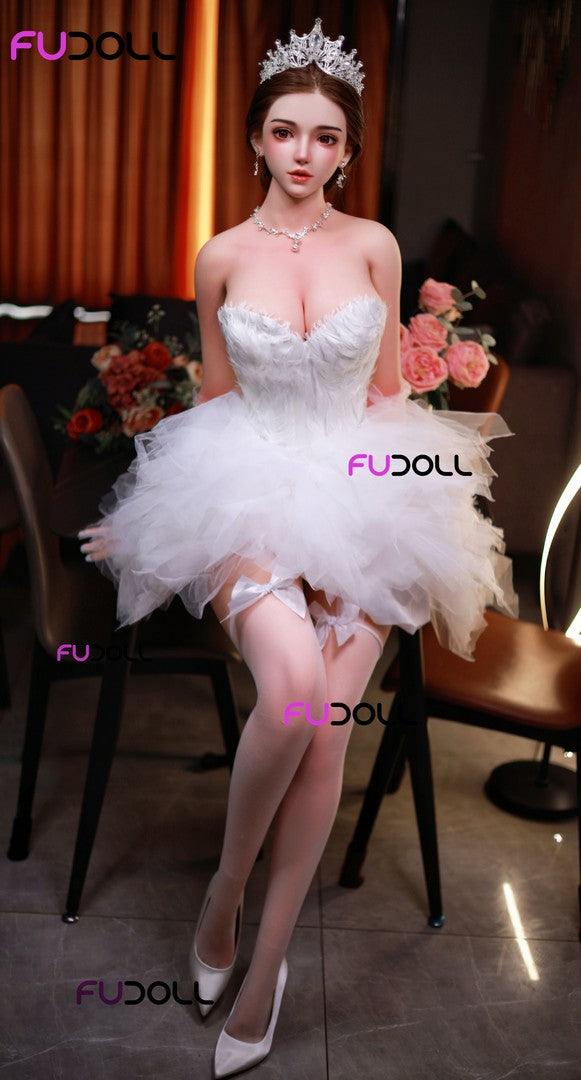 J033 ROS: 163cm D-Cup Realistic Silicone Sex Doll-FU Doll