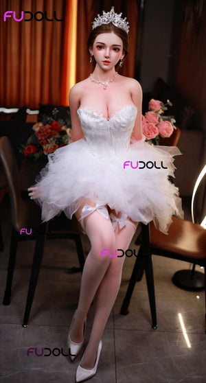 J033 ROS: 163cm D-Cup Realistic Silicone Sex Doll-FU Doll