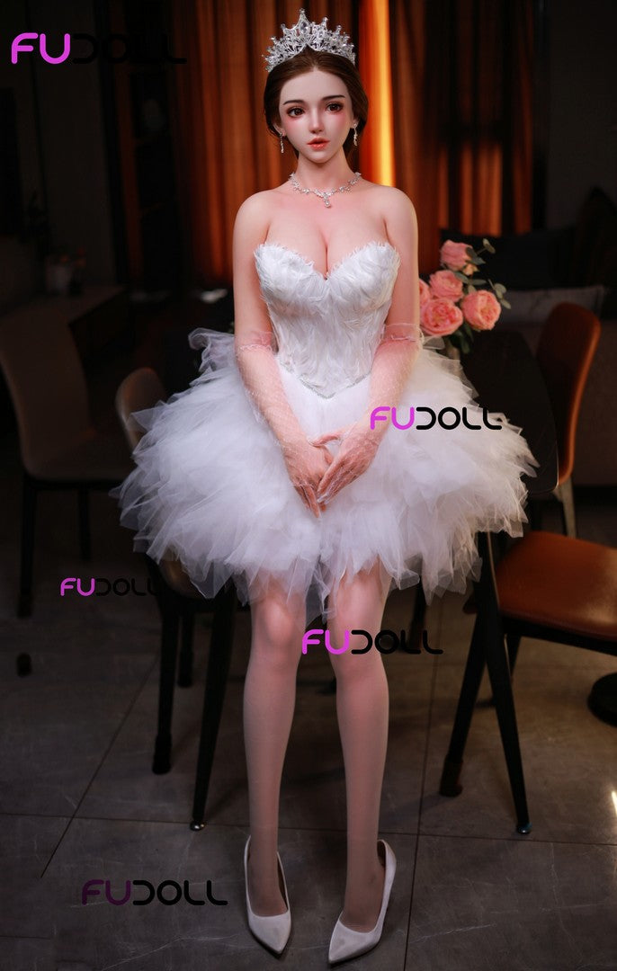 J033 ROS: 163cm D-Cup Realistic Silicone Sex Doll-FU Doll