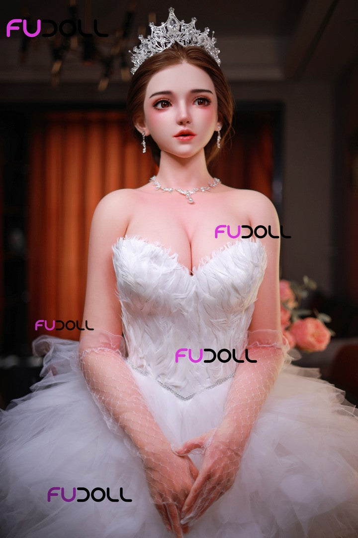 J033 ROS: 163cm D-Cup Realistic Silicone Sex Doll-FU Doll