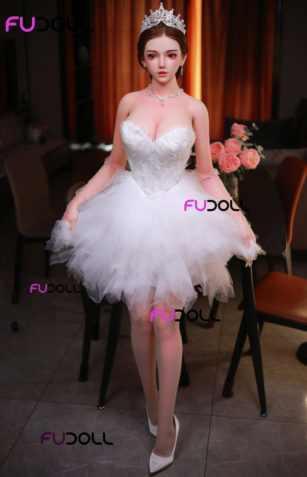 J033 ROS: 163cm D-Cup Realistic Silicone Sex Doll-FU Doll
