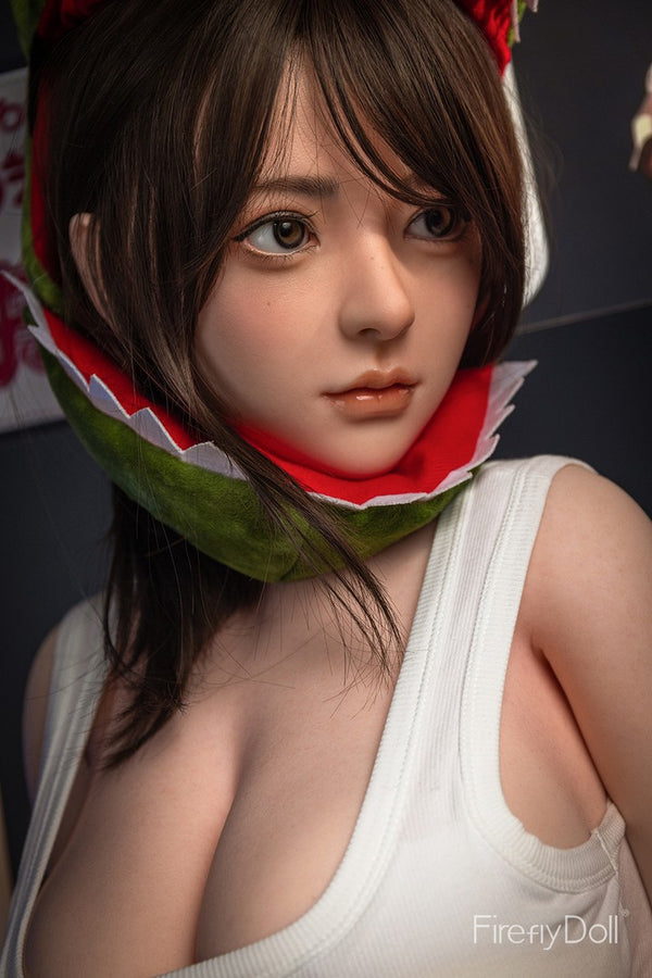 C001 Liuli: 164cm F-cup Hamburger Stall Silicone Sex Doll