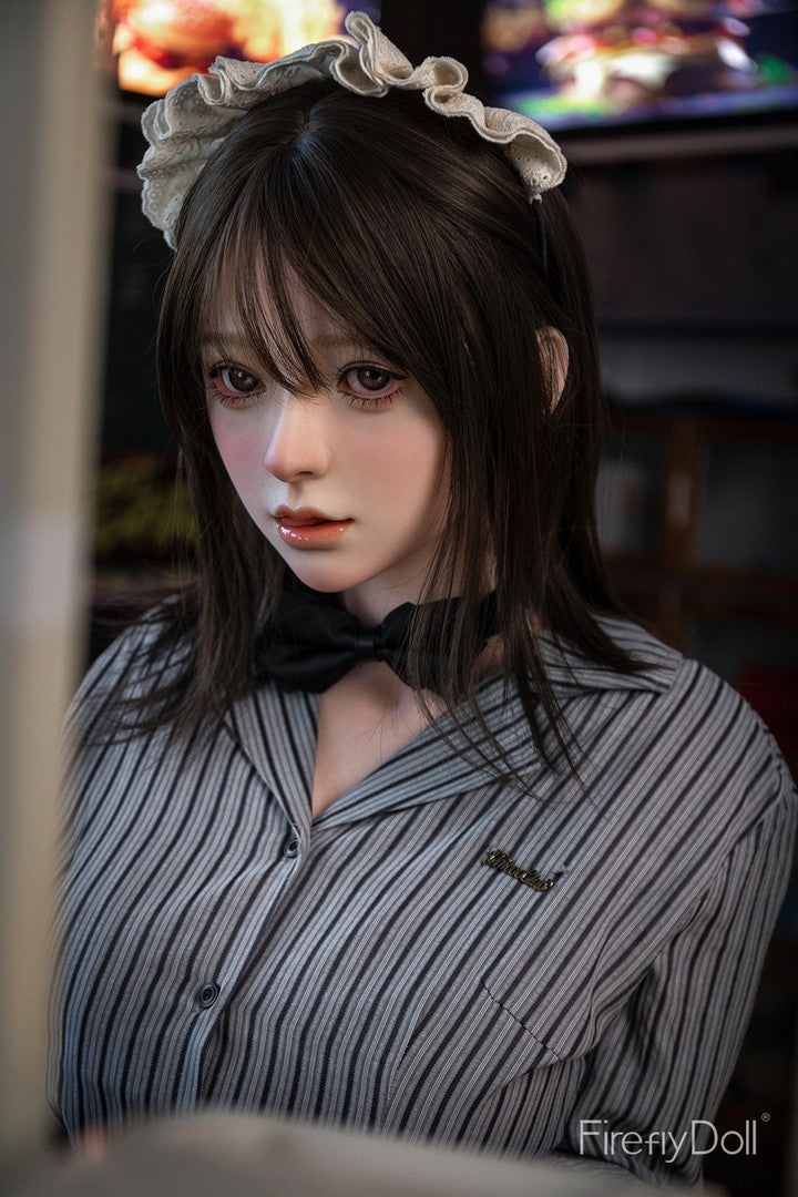 C001 Liuli: 159cm E-cup Hamburger Restaurant Silicone Sex Doll